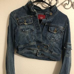 Size small Denim crop jacket